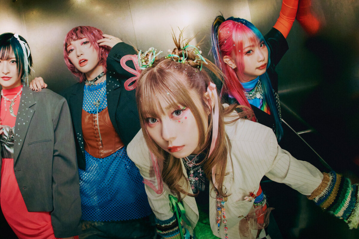 All-girl Japanse metalband HANABIE. op 9 november in de Ancienne Belgique in Brussel