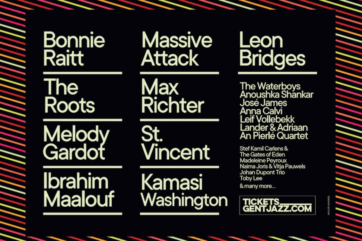 Vier nieuwe festivaldagen voor Gent Jazz!
