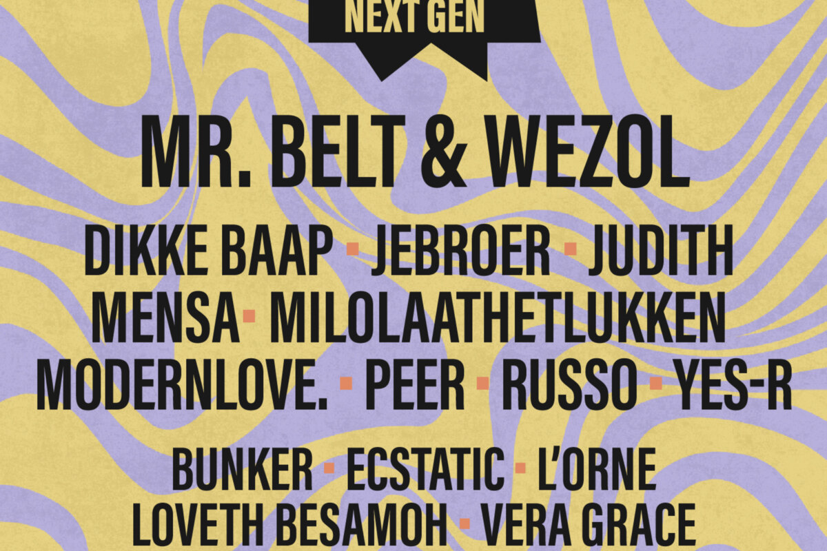De eerste 15 namen van Vestrock Nextgen zijn bekend! 