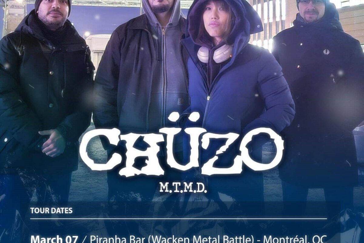 Montreal Aggro-Metal CHÜZO Announces Ontario Tour Dates + New Video "Bruised and Broken" Off Latest EP "M.T.M.D