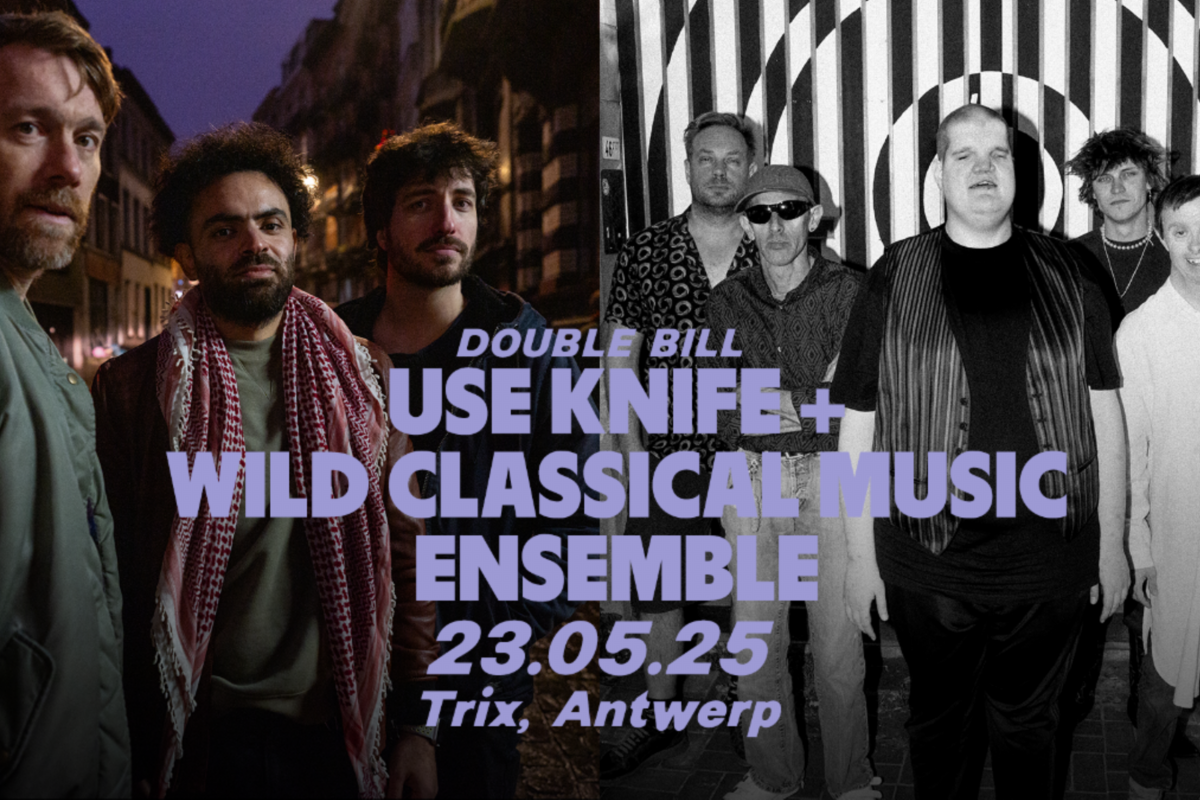 Use Knife en Wild Classical Music Ensemble op vrijdag 23 mei 2025 in Trix, Antwerpen