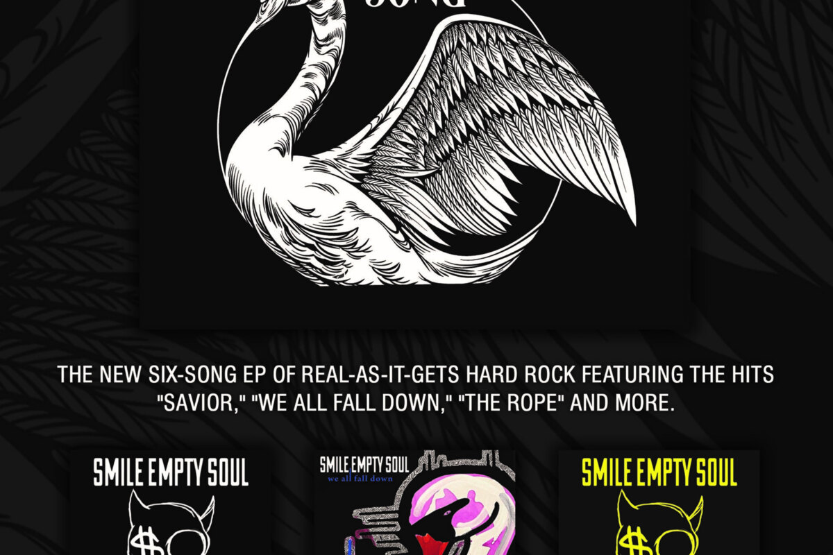 Smile Empty Soul Release their EP 'Swan Song' through TLG|ZOID distributed by Virgin Music Group ​  