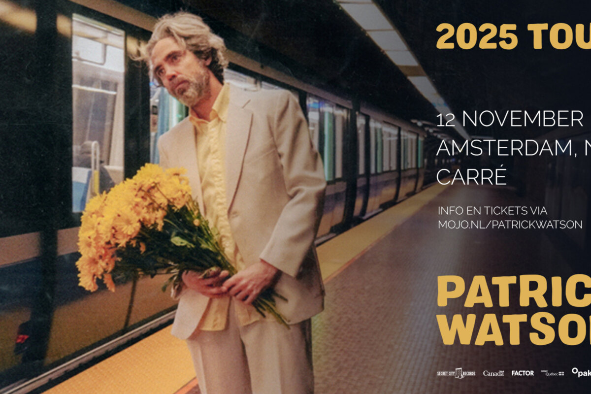 Patrick Watson komt op woensdag 12 november naar Carré
