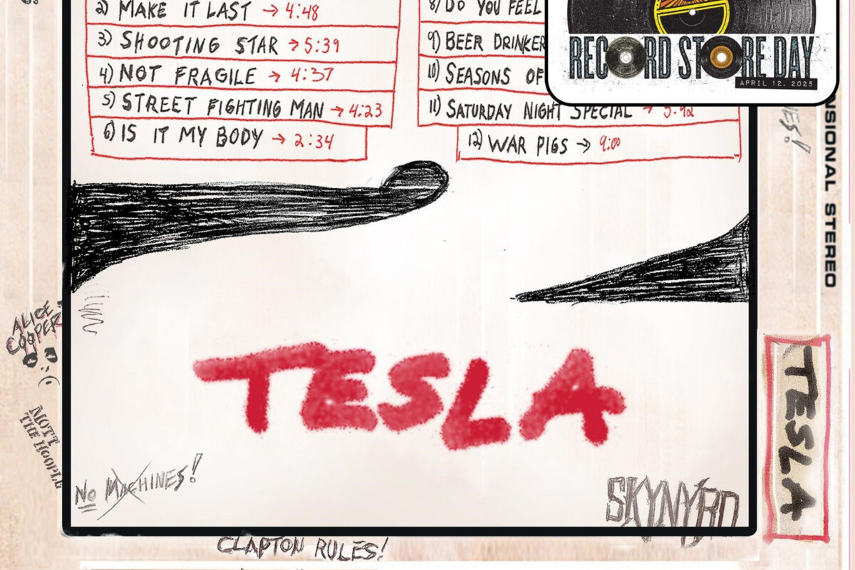 Tesla  Announces Release of a Limited Edition, Double LP, Real to Reel Vol II on Record Store Day! ​      