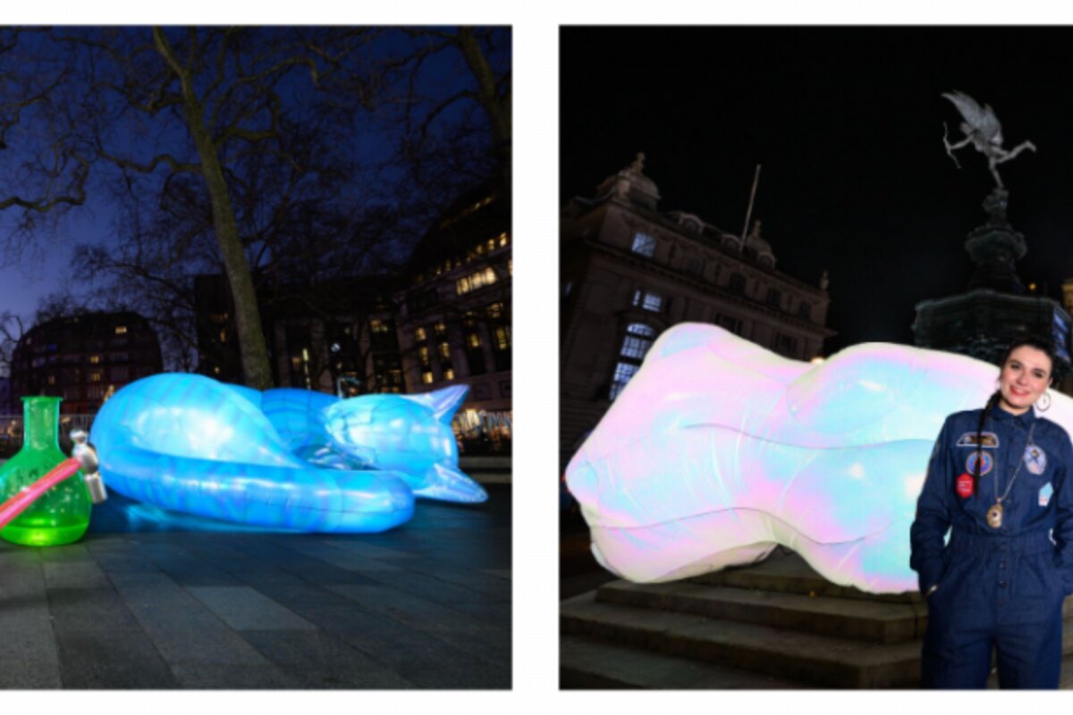 London: An intergalactic takeover has transformed London’s West End as artist and designer Dr. Nelly Ben Hayoun-Stépanian