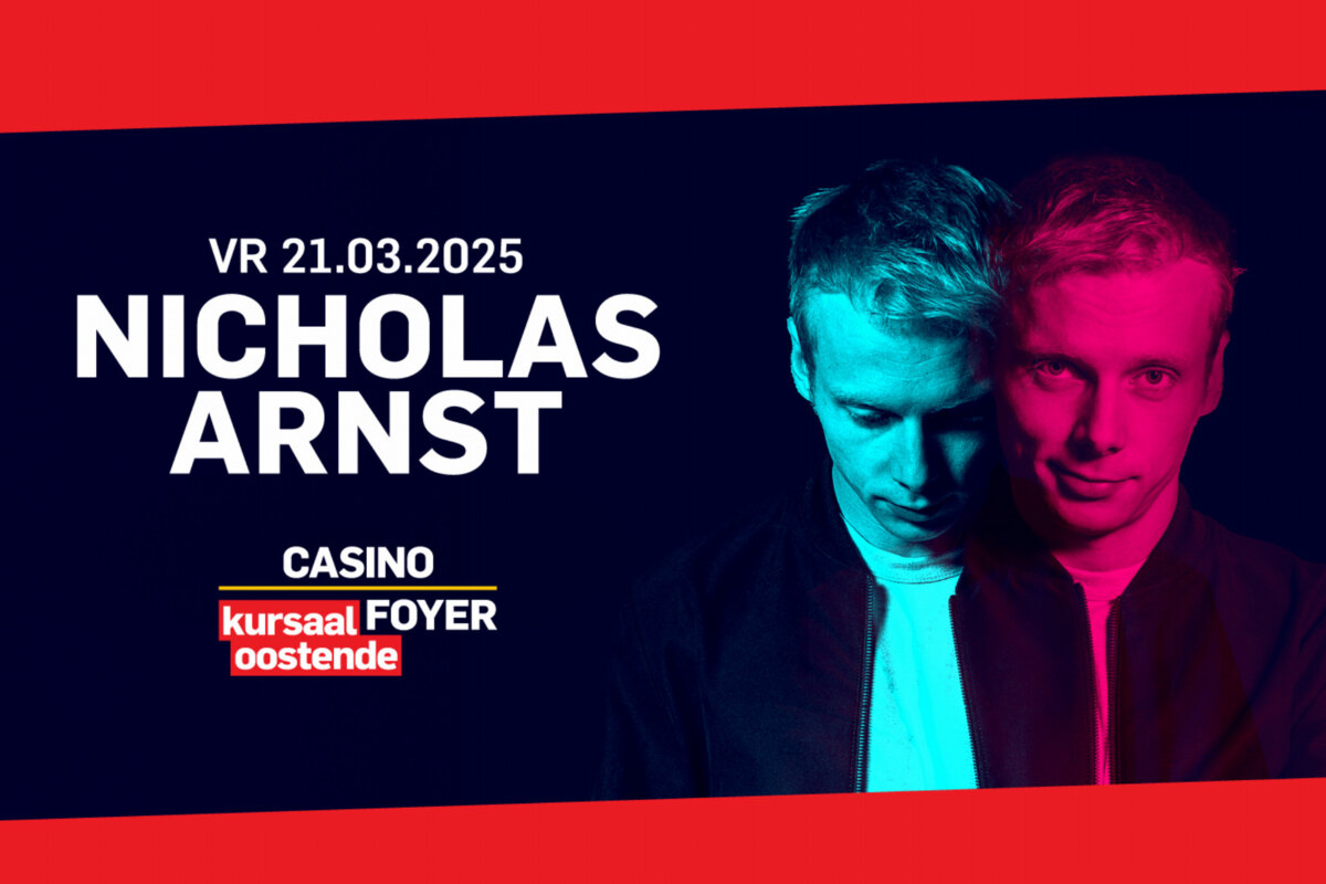 Persbericht Goochelaar Nicholas speelt in Kursaal Oostende