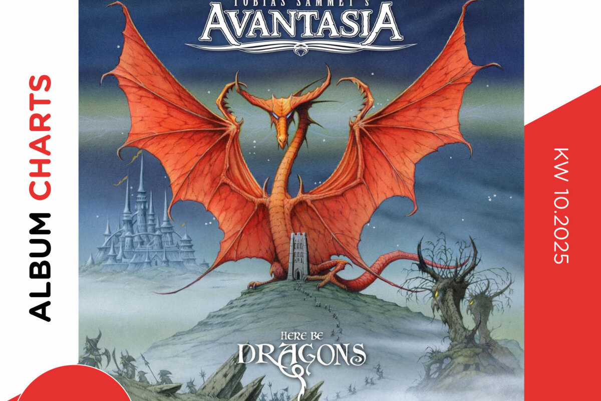 Avantasia  Hits #1 on Official German Album Charts!