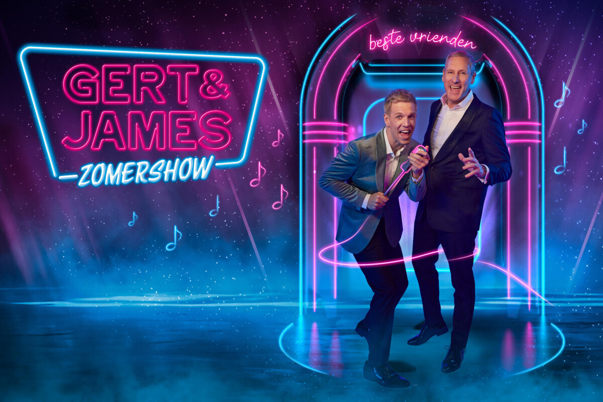 Gert & James brengen deze zomer een nieuwe show naar de kust!