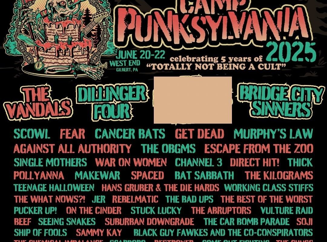 Camp Punksylvania 2025 lineup 