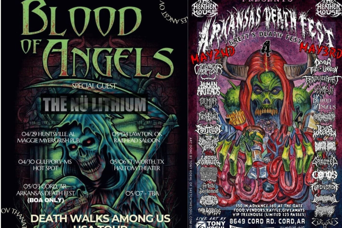Blood of Angels announce U.S. tour ahead of new album
