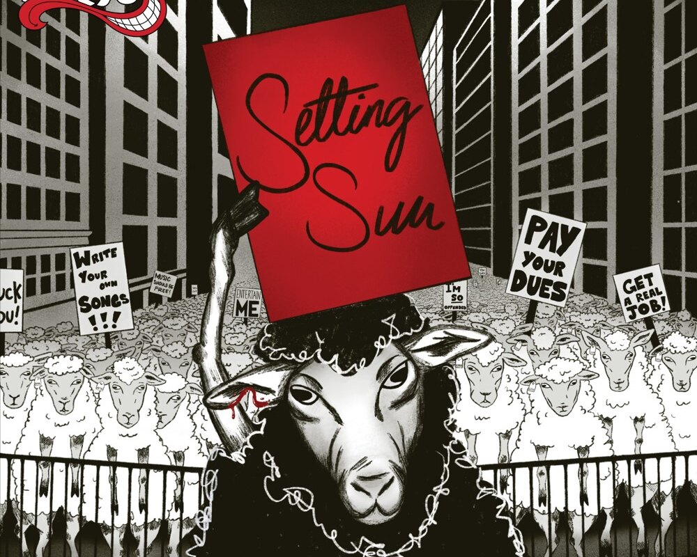 Deraps release "Setting Sun", the second single from the forthcoming album "Viva Rock N'Roll"