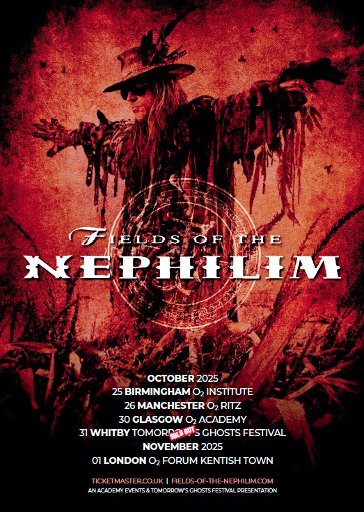 Fields Of The Nephilim announce UK headline tour