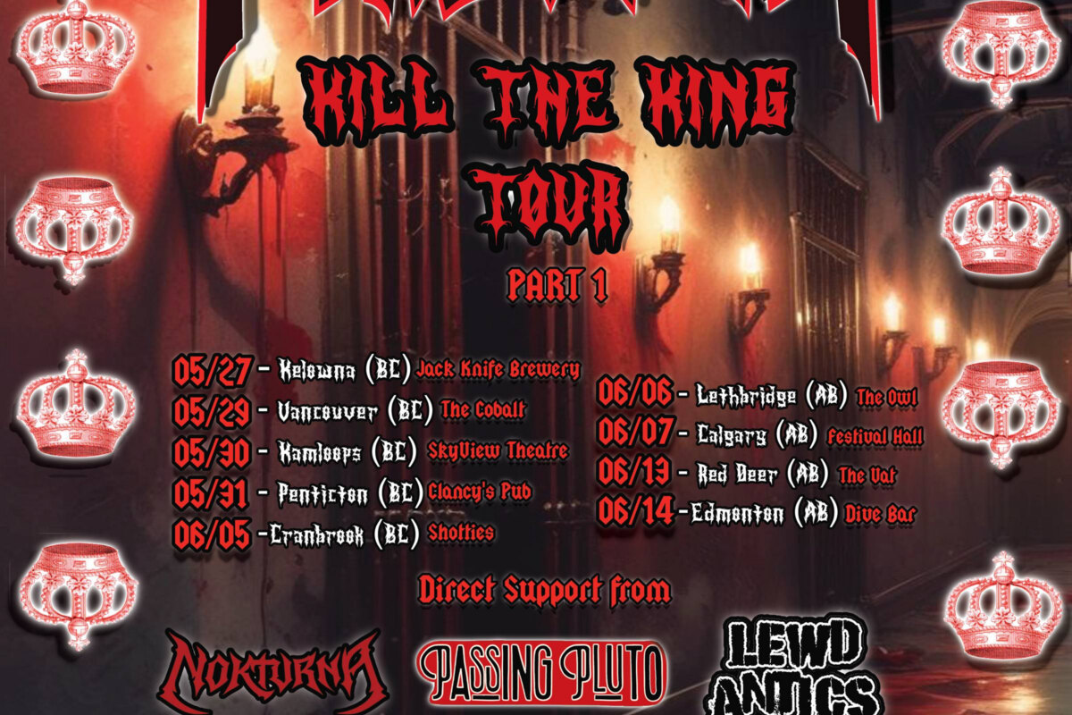 Canada’s Prisoner Announces "Kill The King Tour" (BC/AB) In Support of New EP "House of Cards" Out Now!