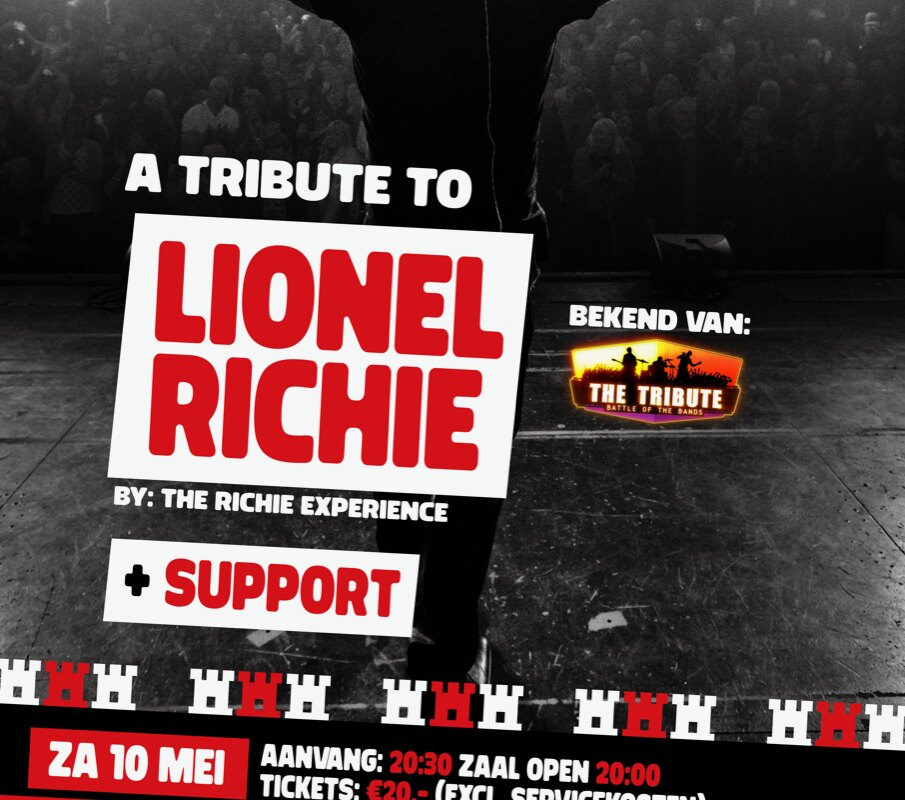 The Richie Experience – Dé Nederlandse Lionel Richie Tribute Band komt naar Emmen!
