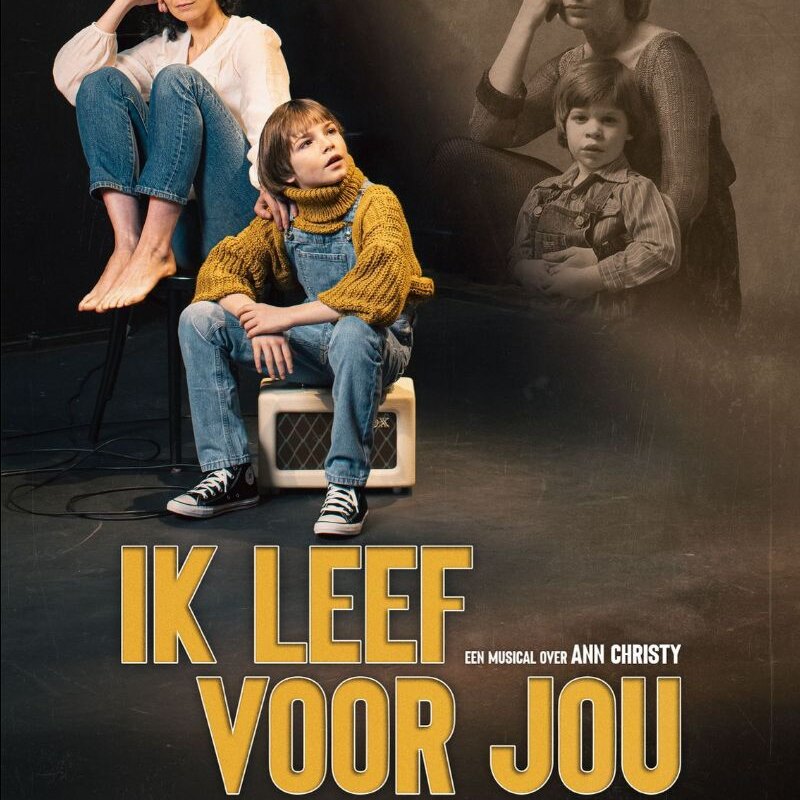 Eerste scriptlezing en de gloednieuwe affiche voor 'IK LEEF VOOR JOU - een musical over Ann Christy' is een feit.