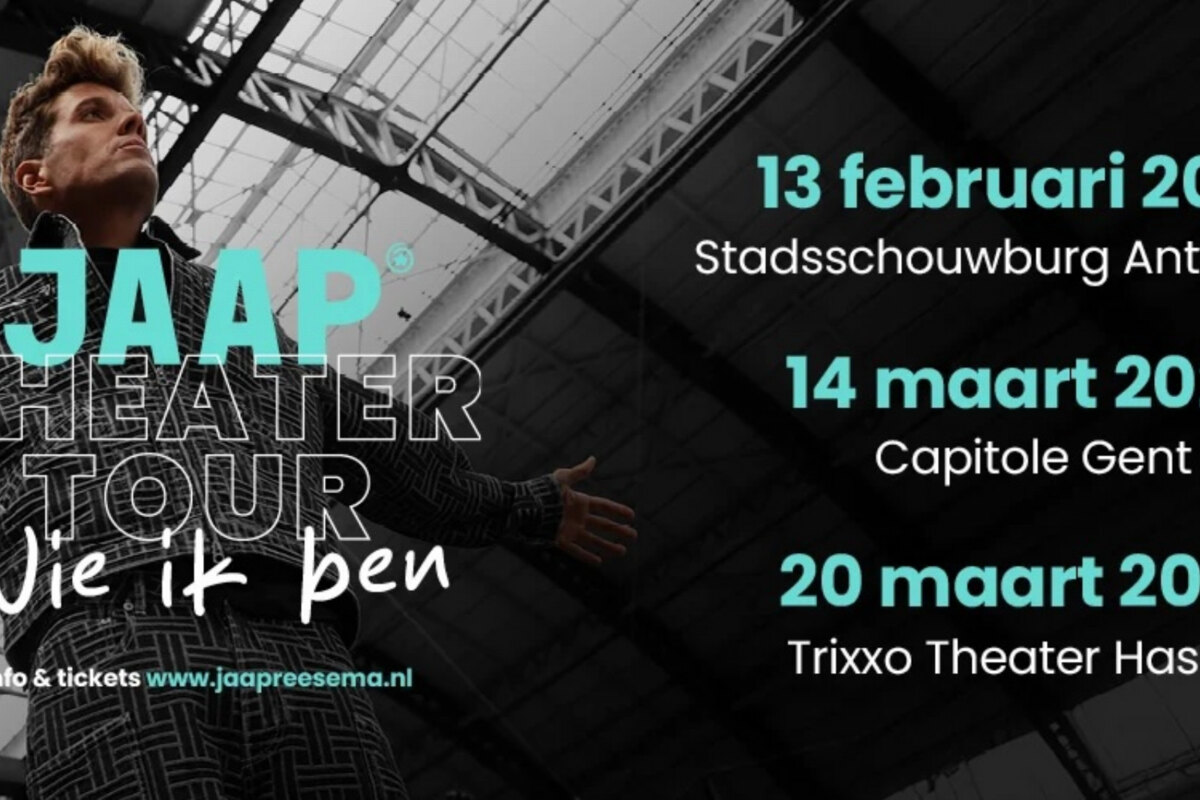 Jaap Reesema trekt in 2026 opnieuw naar de theaters