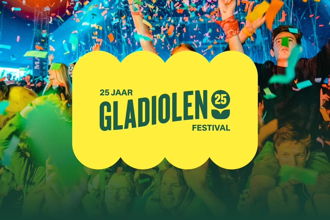 25 Jaar Gladiolen,  dat vieren ze 3 keer
