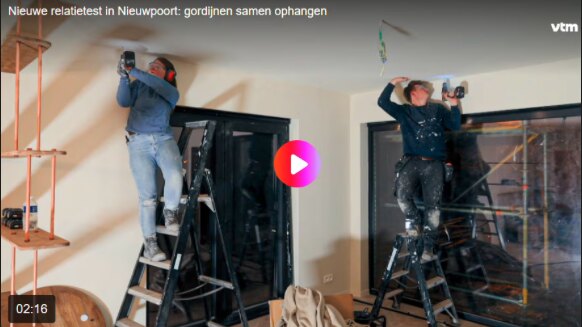 Gordijnen vormen relatietest in Huis Gemaakt: “Doe normaal!”