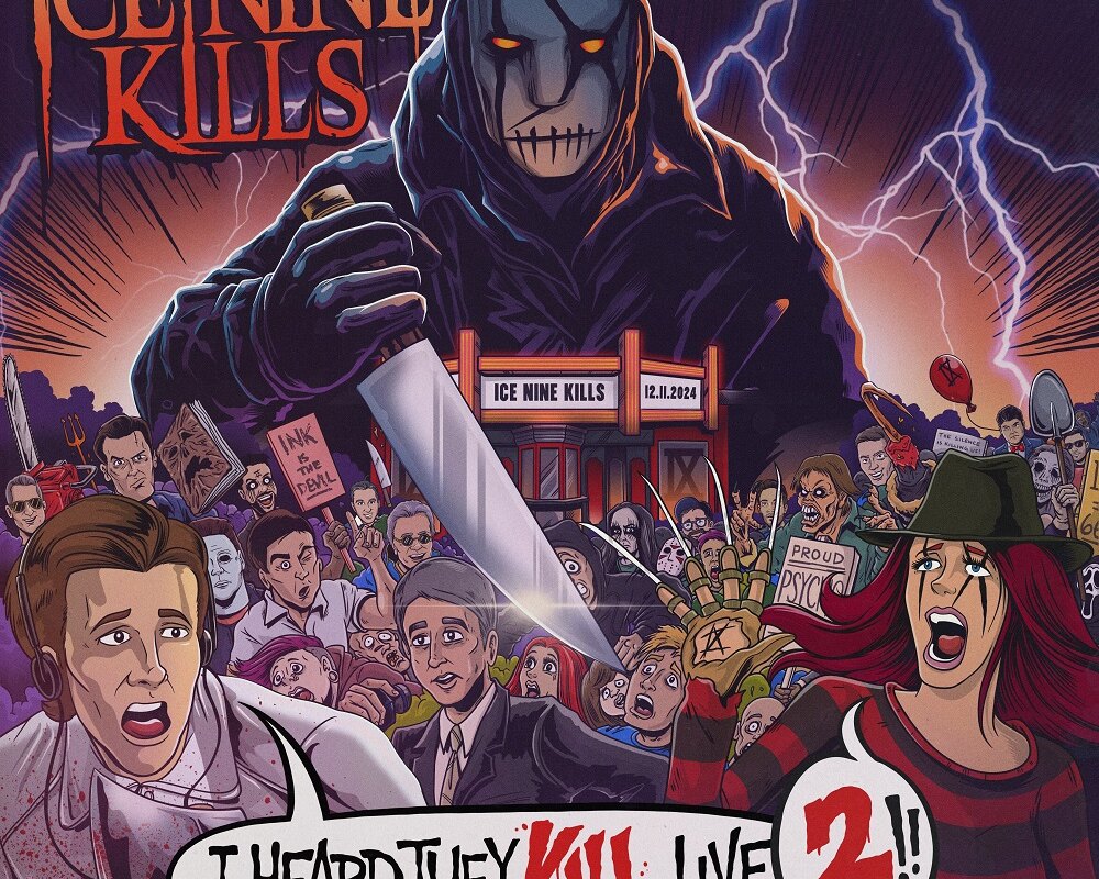 Ice Nine Kills Announce Upcoming Live Album "I Heard They Kill Live 2" - Headline European Tour Coming Winter 2025