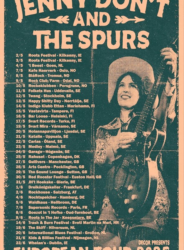Jenny Don’t and the Spurs - US country western | garage | cowpunk group : European Tour 2025 inc English & Irish shows 