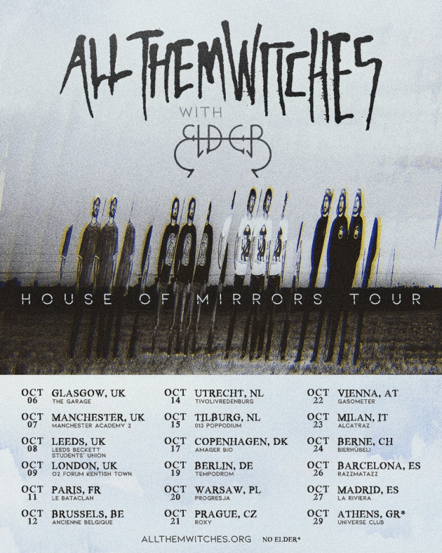 Elder Announce European Tour Dates With ALL THEM WITCHES!