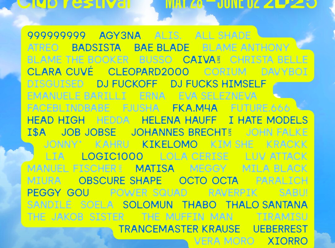 Berlin’s Home Again Club Festival 2025 Unveils Full Lineup