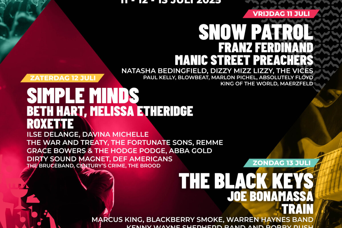 Bospop - Definitieve festivalposter