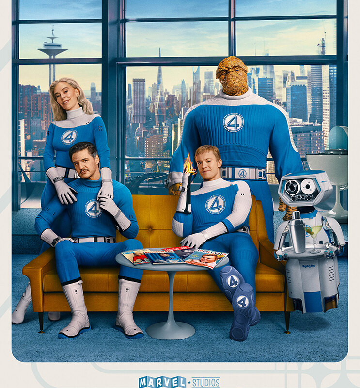 Ontdek de nieuwe trailer en poster voor "The Fantastic Four: First Steps"