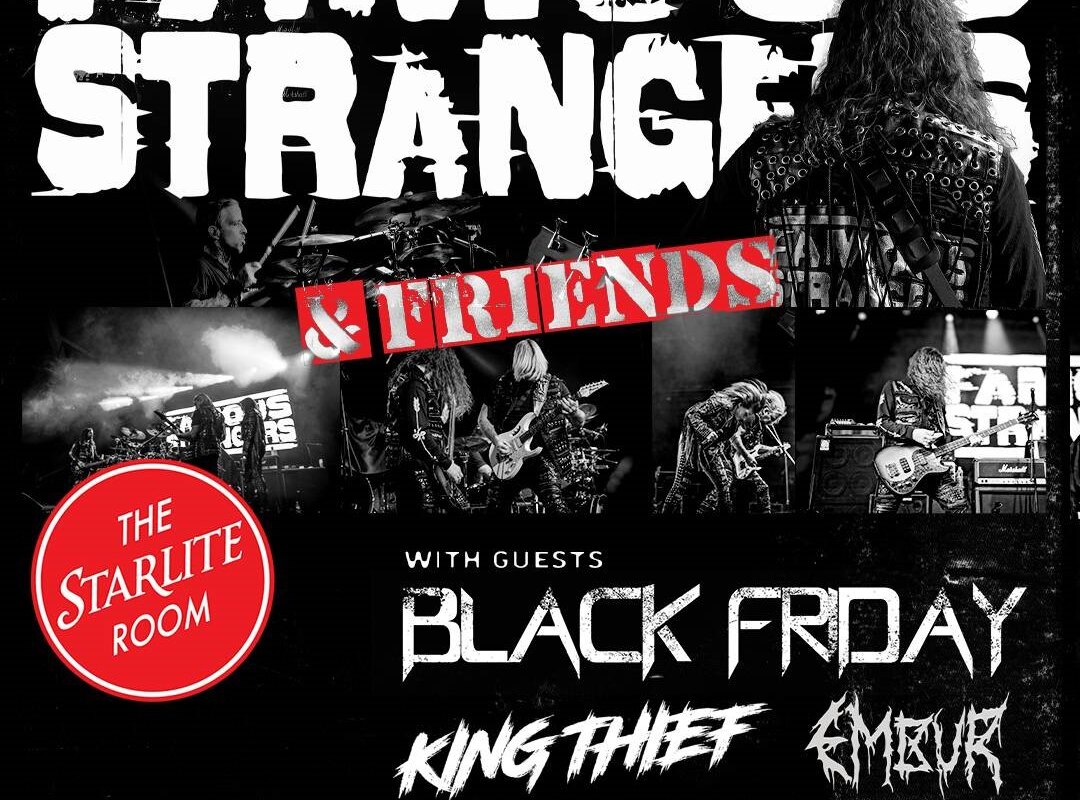 Famous Strangers Unveils New Music Video "I'll See You In The Stars" + Headline Edmonton Show May 10th + Festival Dates - Loud As Hell, Decimate Metal Fest
