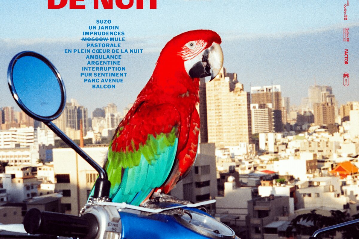 Antoine Corriveau Releases 'Imprudences' - Final Single Before The Release of his album 'Oiseau De Nuit' this Friday