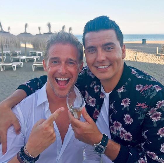 Christoff van de partij op Sportpaleisconcert van Jan Smit