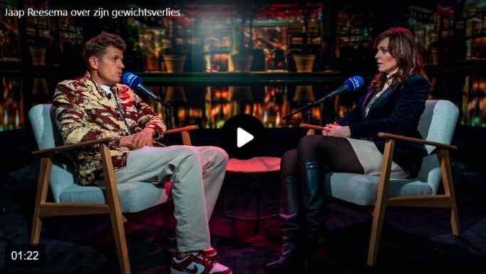 Jaap Reesema over zijn lichaam na gewichtsverlies in JOE Datenight: “Ik zie mezelf nog altijd dikker dan ik ben”