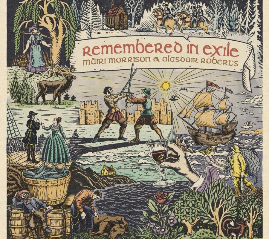 Màiri Morrison & Alasdair Roberts Release New Acoustic Video together with their new album 'Remembered in Exile'