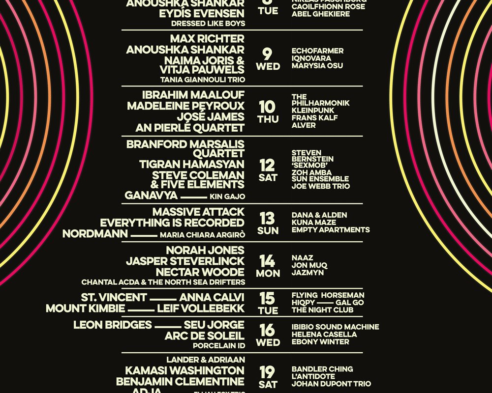 Met 30 nieuwe namen is de line-up van Gent Jazz 2025 rond