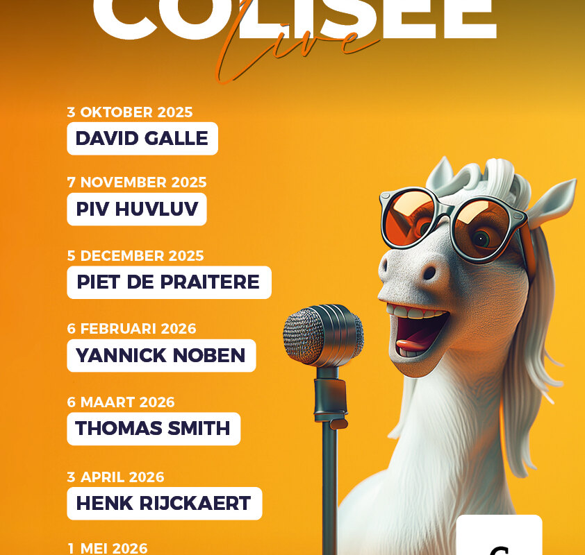 Comedy Colisee Live lost namen voor het nieuwe seizoen