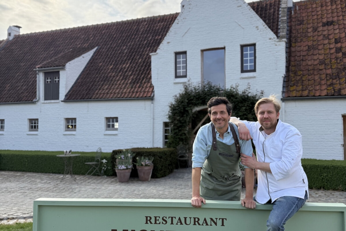 Opnames nieuw seizoen Restaurant Misverstand met Dieter Coppens gestart in de Westhoek