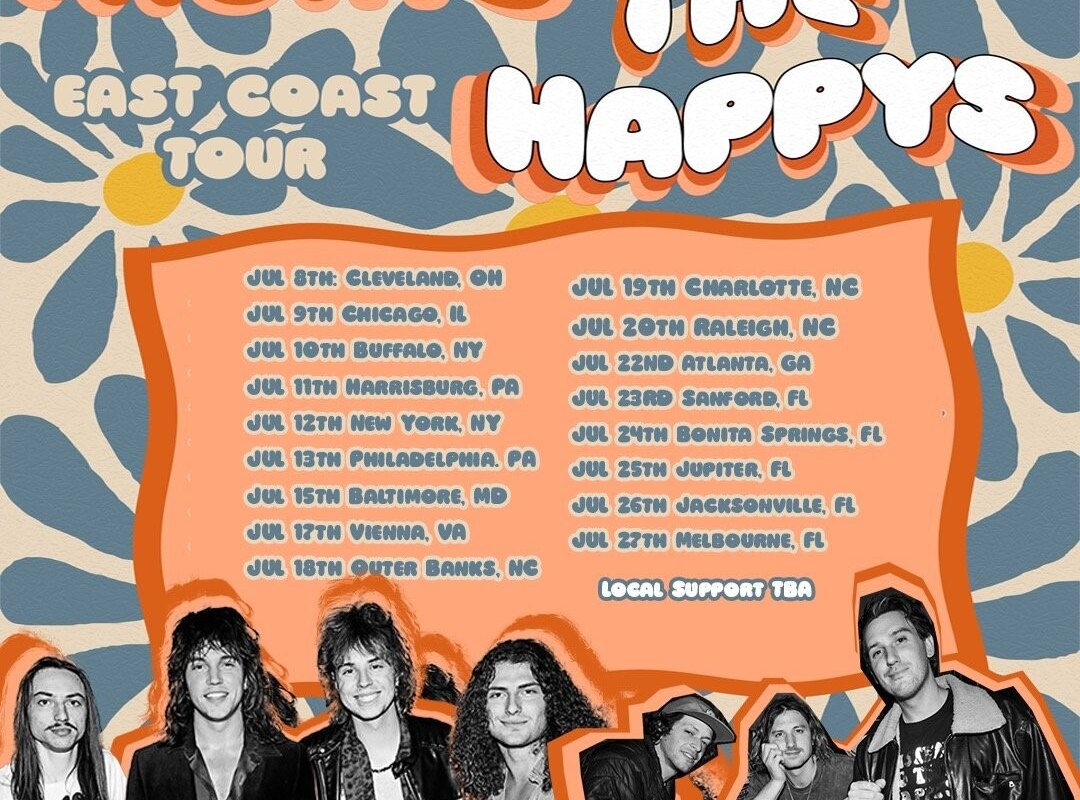 Bay Area Band The Happys Announce New Album Out May 16 & Summer East Coast Tour With Kyle Rising