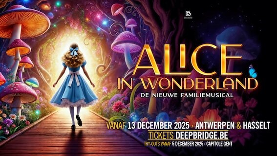 Jervin Weckx neemt pen en regie in handen voor 'Alice in Wonderland'