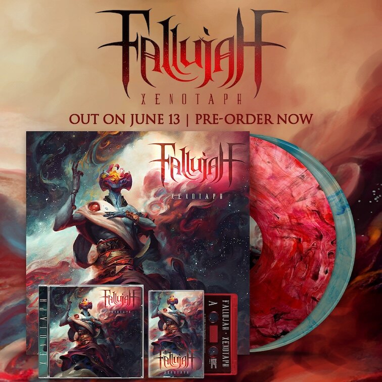 Fallujah’s eagerly awaited 6th album, Xenotaph,