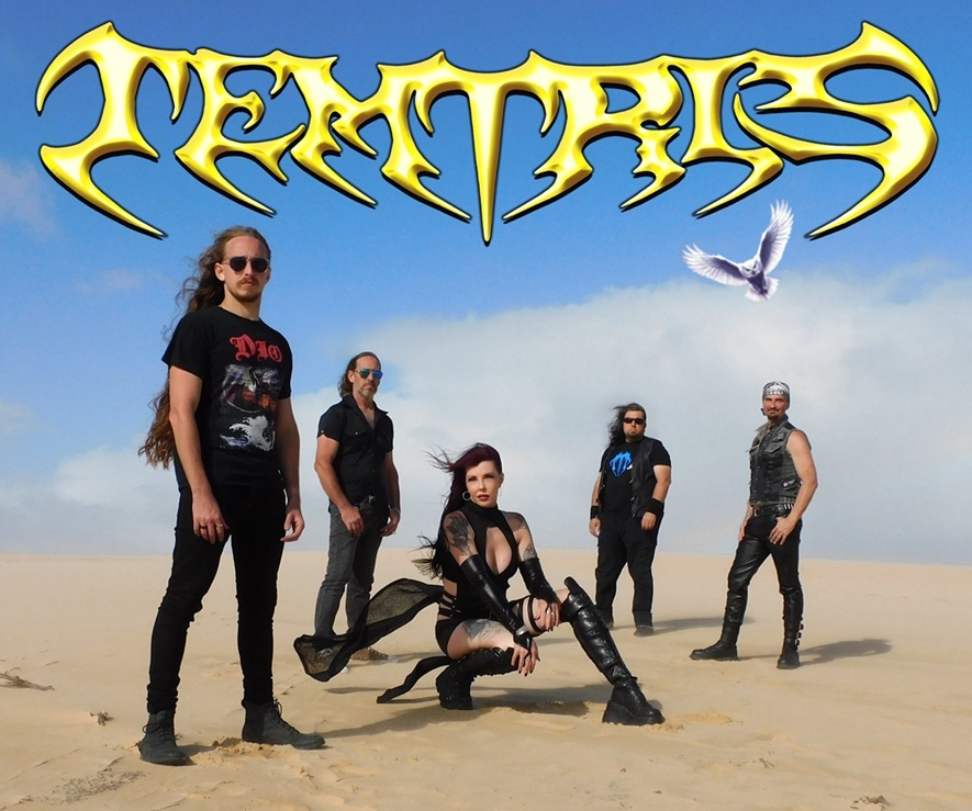Australian Heavy Metal Titans TEMTRIS Announce Album "Queen of Crows"| First Single "The World is Bleeding Out"