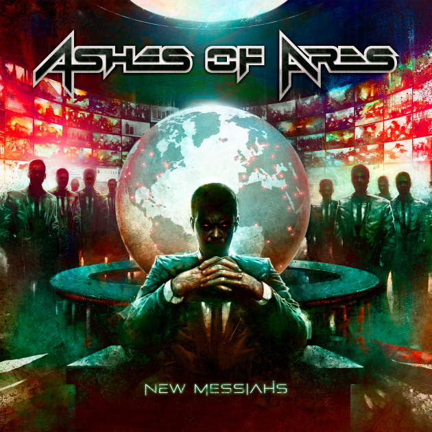 Ashes Of Ares announce new studio album "New Messiahs", share pre-order & first video single "Wake of Vultures"!