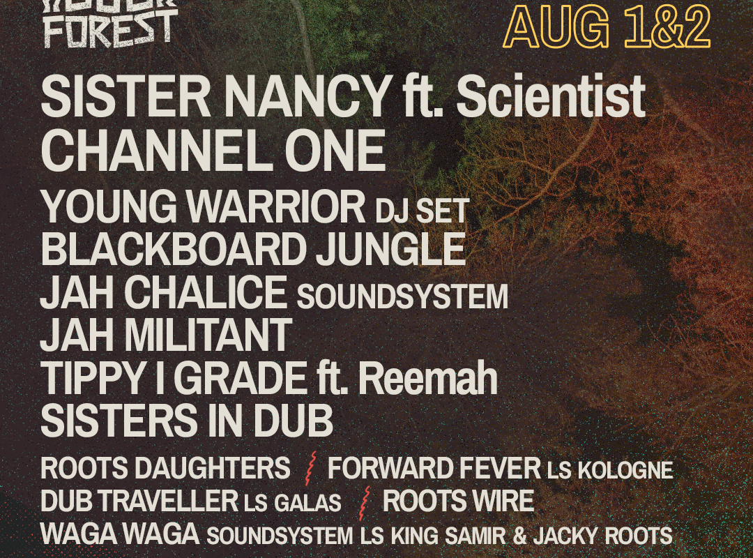 Line-up Dub Forest Reggae Geel 2025 compleet