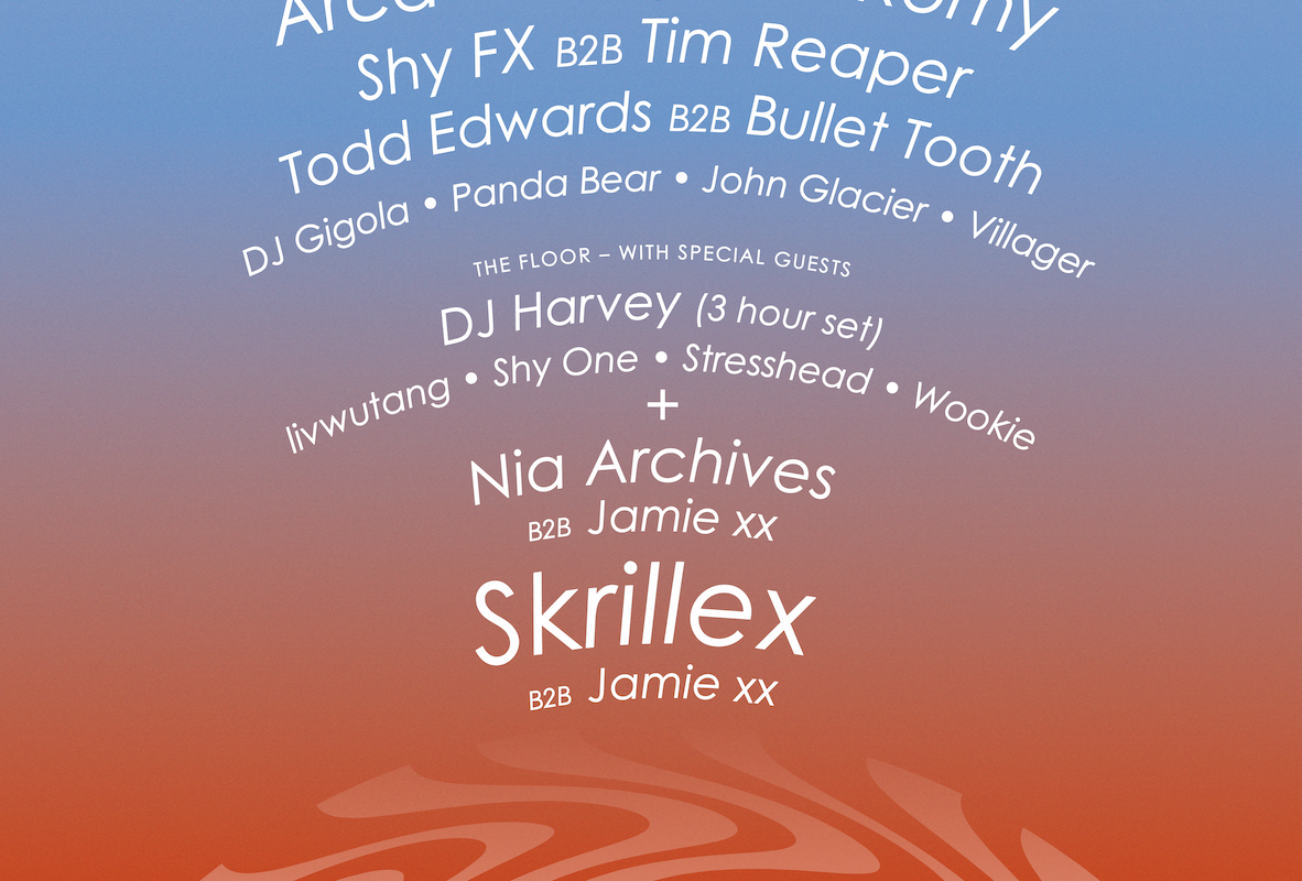 Lido Festival announces Skrillex for B2B set with Jamie xx