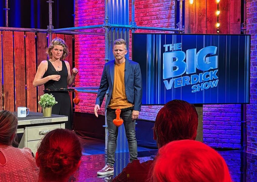 Jeroen Verdick presenteert show met nicht Charlotte. “Wij zijn de Verhulstjes van de Kempen”