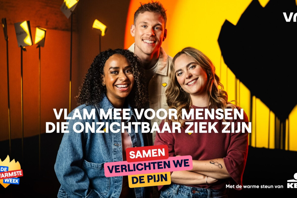 De Warmste Week vlamt voor mensen die onzichtbaar ziek zijn