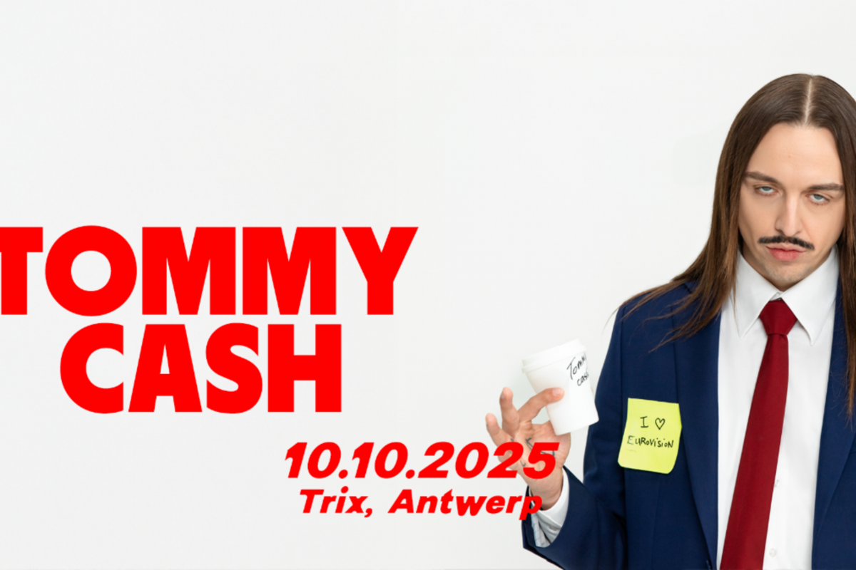 Tommy Cash speelt op vrijdag 10 oktober 2025 in Trix