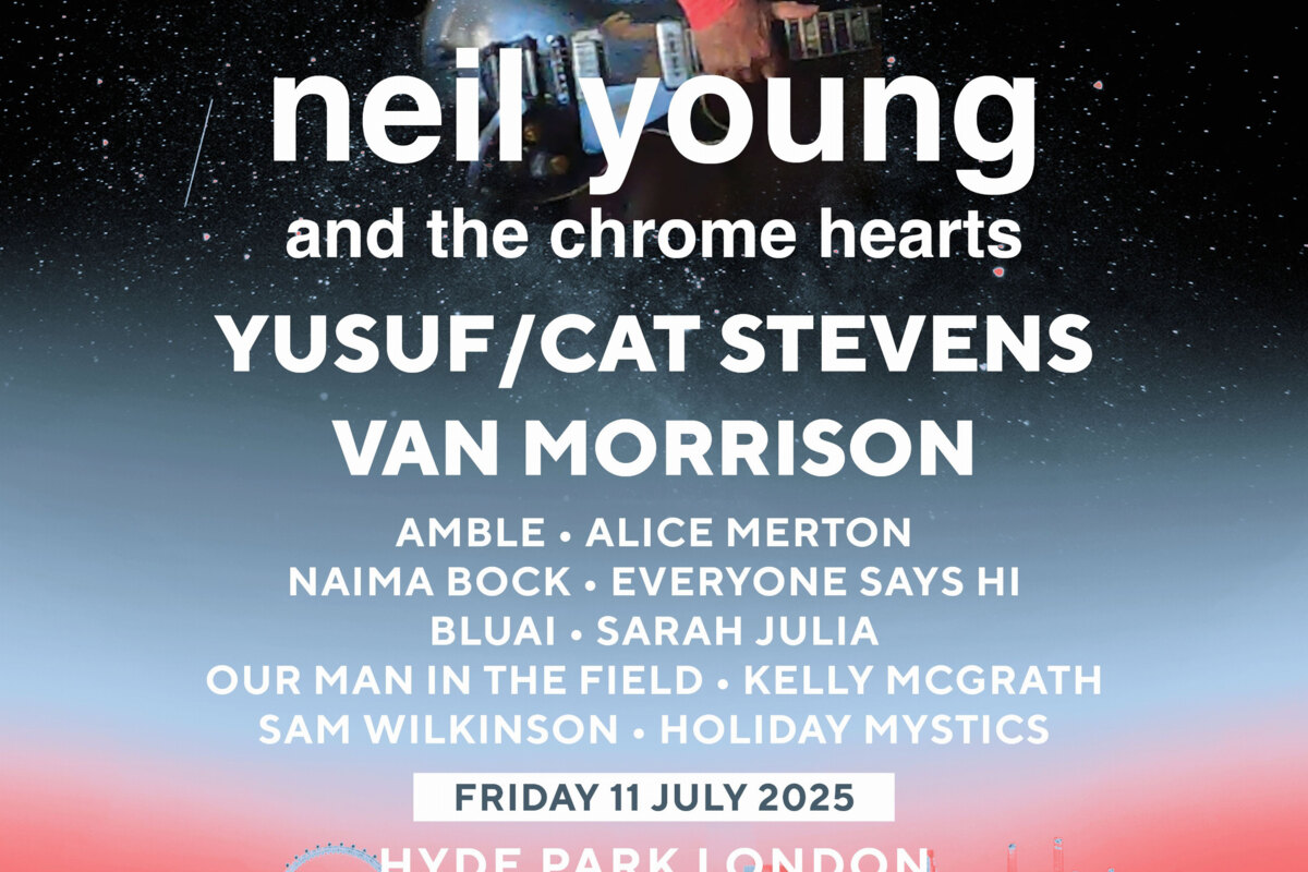 Neil Young support acts announced for BST Hyde Park