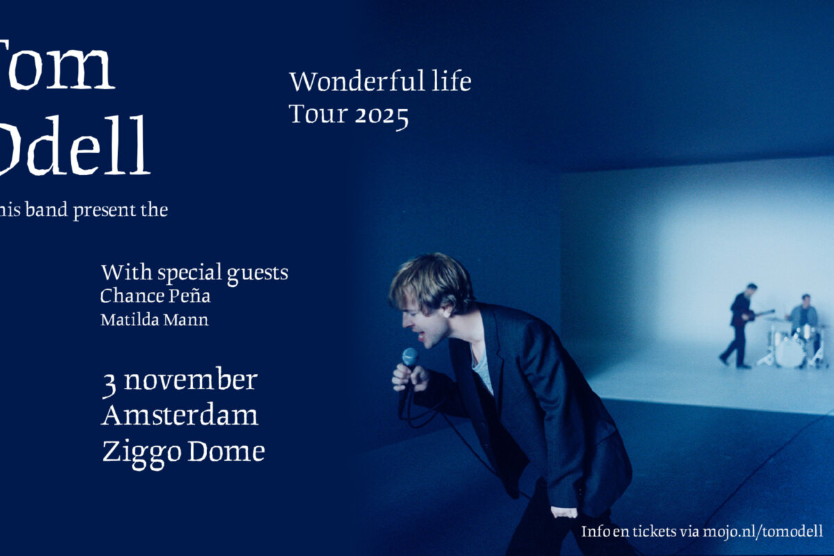 Tom Odell presenteert de 'Wonderful Life Tour 2025' op 3 november in Ziggo Dome