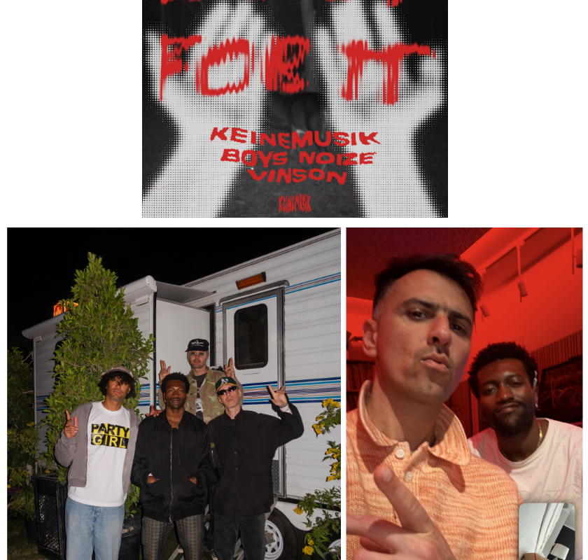 Keinemusik & Boys Noize released today “Crazy For It,” 