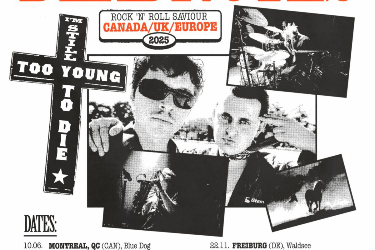 The Deadnotes Announce I’m Still Too Young To Die 2025 CAN/UK/EU Tour Dates